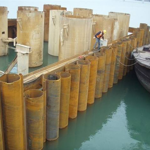 广州钢护筒现场安装